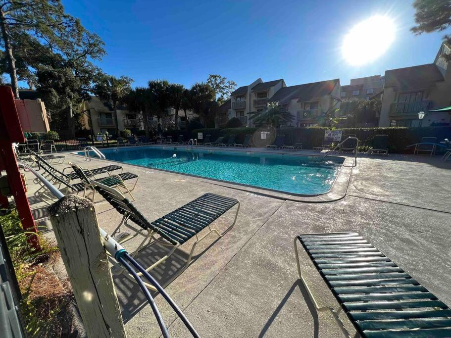 Spacious, Cozy Villa W/Parking In Coligny Villas Hilton Head Island Kültér fotó